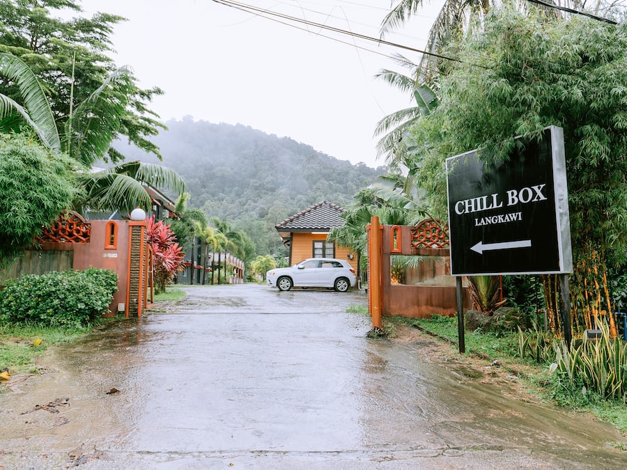 Mặt tiền nơi lưu trú