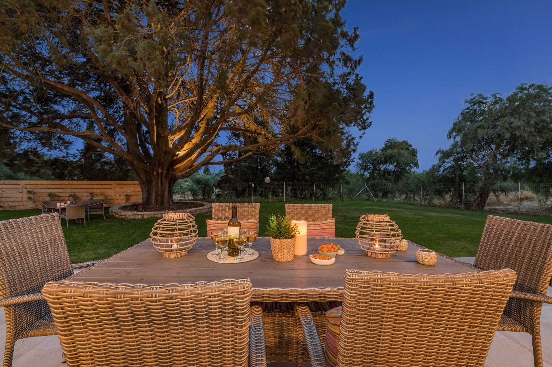 Opções para refeição ao ar livre