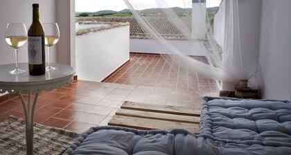 Casa Besana is an old farmhouse renovated in La Mancha toledana.