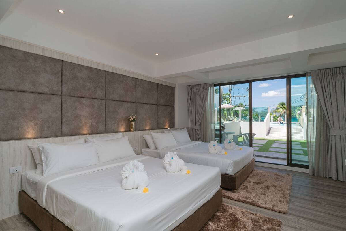 Deluxe Quadruple with Balcony (Sea View) | View from room