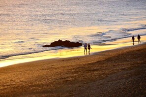 Tæt på stranden