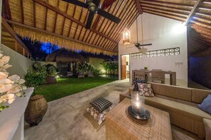 Villa, 1 Bedroom | Living area | Flat-screen TV