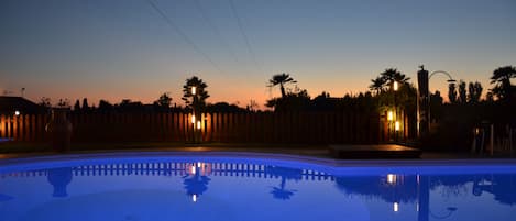 Udendørs pool, liggestole