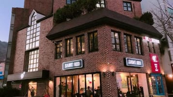 Front of property - evening/night