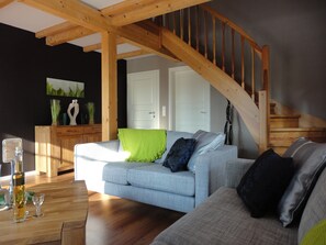 House, 2 Bedrooms | Living room | Flat-screen TV, fireplace, DVD player - Gundies Home No. 15 GmbH (Klein Meckelsen)