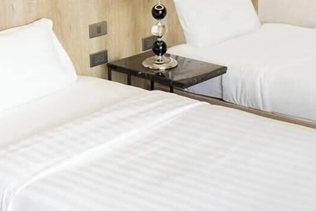 Deluxe-Zweibettzimmer | Kostenloses WLAN, Bettwäsche