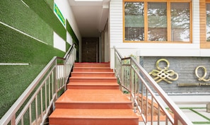 Fassade der Unterkunft