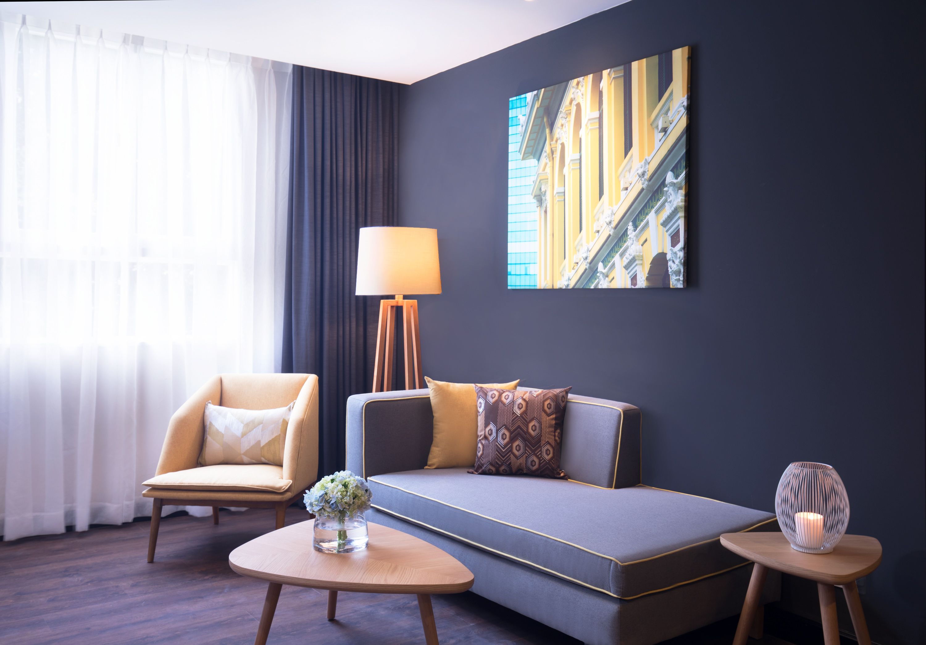 Executive Apartment, 1 Bedroom | Premium bedding, in-room safe, desk, iron/ironing board