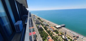 Panorama appartement | Uitzicht op strand/zee