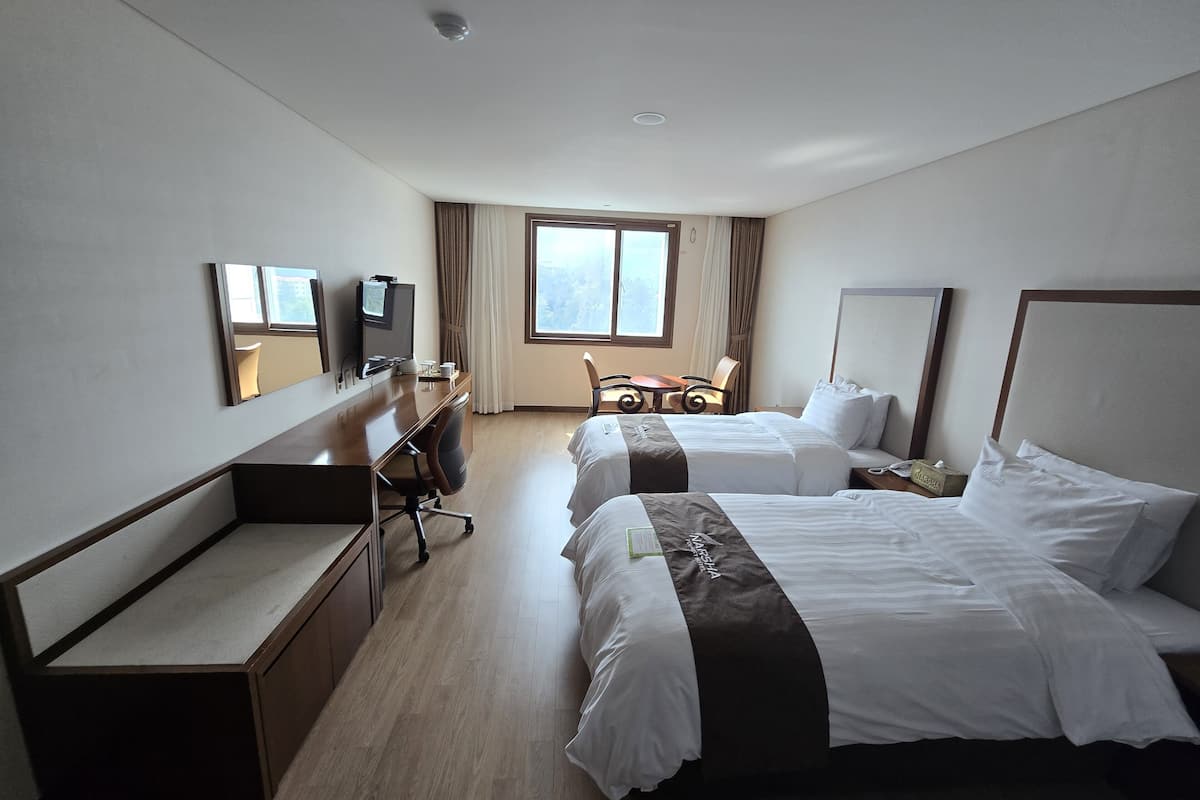 standard twin room | soundproofing, free wifi, wheelchair access