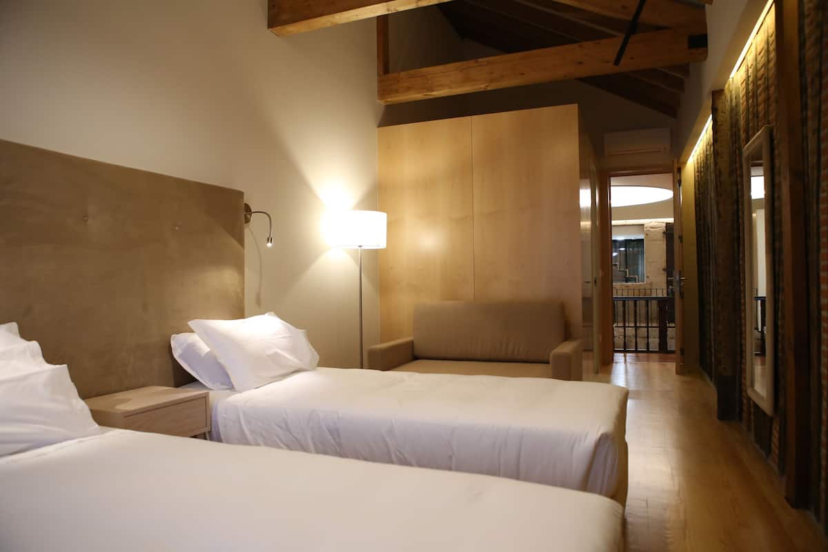 Chambre avec lits jumeaux