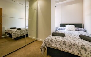 Departamento de lujo, 2 habitaciones, para no fumadores | 2 habitaciones y sábanas de algodón egipcio 