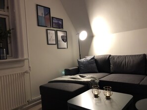 Living room - Cozy flat near CPH and public transport (Hvidovre)