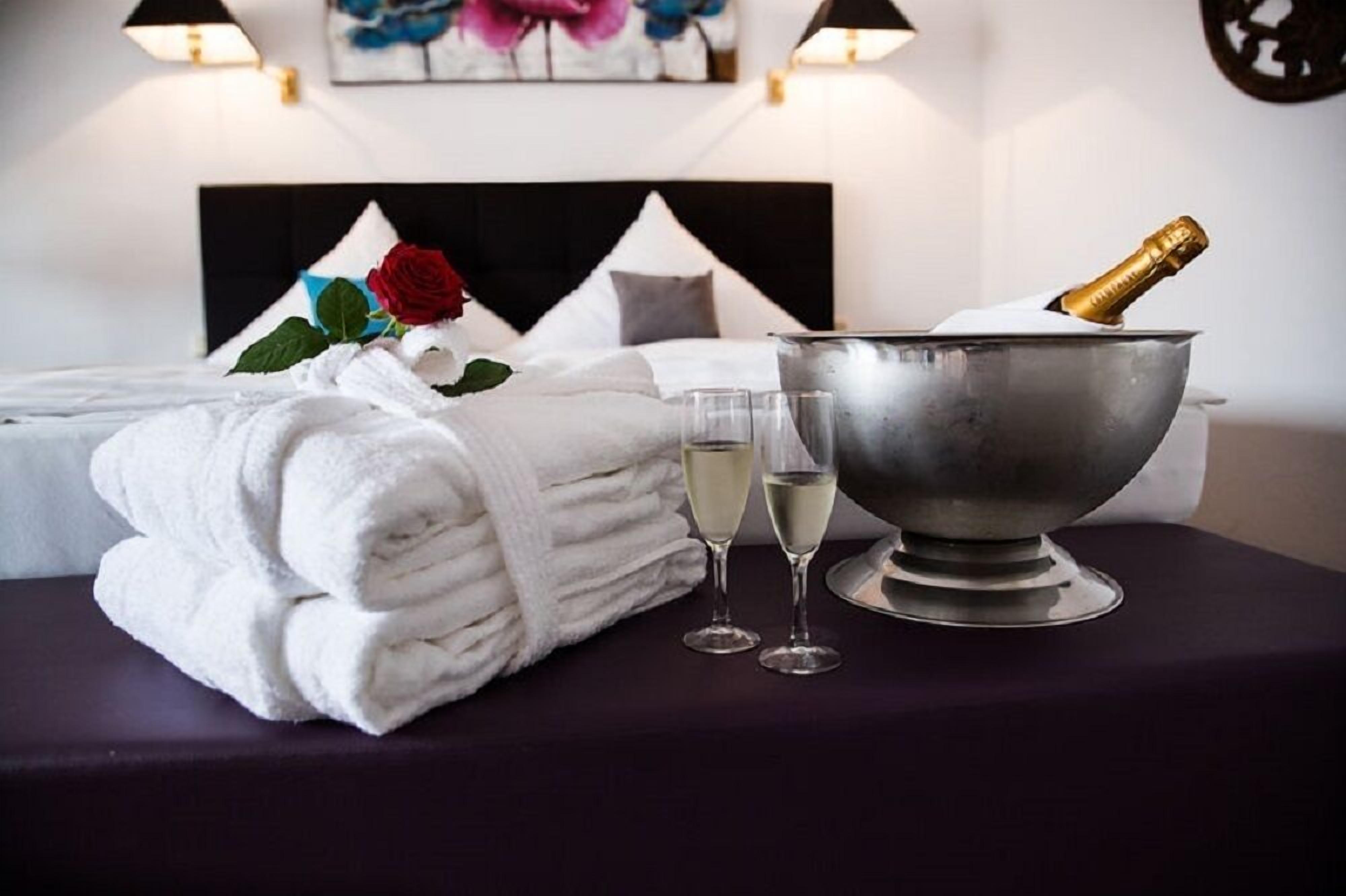 in-room safe, desk, blackout curtains, iron/ironing board