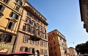 Fachada de la propiedad