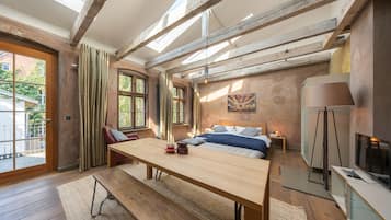 Apartment (Remise mit Balkon) | Individually decorated, individually furnished, desk, free WiFi