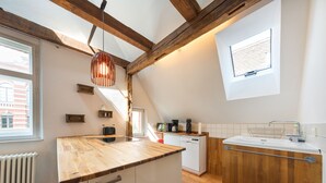 아파트 (Maisonette mit Kamin)