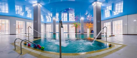 Piscine couverte, piscine extérieure