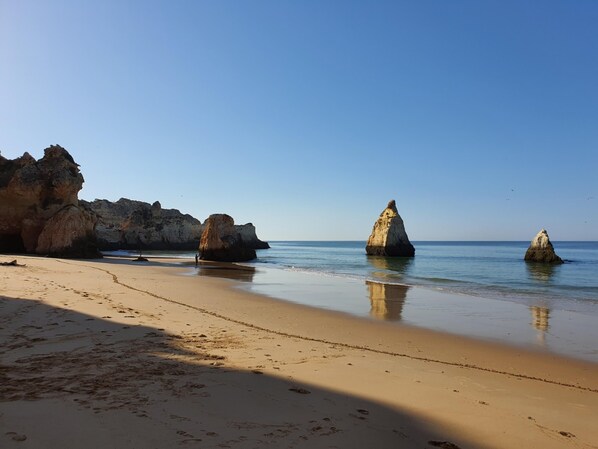 Plage, sable blanc, pĂȘche sur place