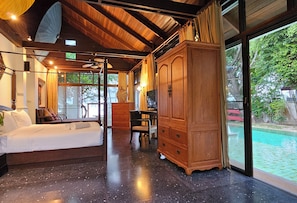 4 quartos, cofres nos quartos, individualmente decorados