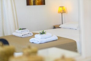 Apartment, 2 Bedrooms, Sea View | 2 bedrooms, free WiFi - Protaras Coral Seaview Suite (Paralimni)