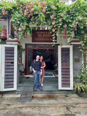 Façade de l’hébergement