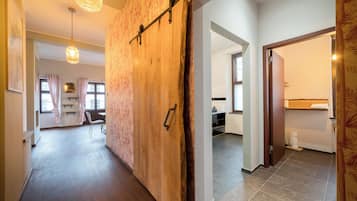 Design Apartment | Living area | 0-inch flat-screen TV with satellite channels, TV