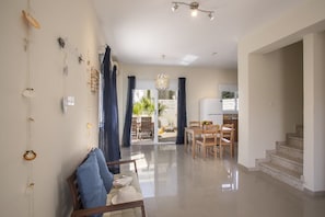 Villa, 3 Bedrooms | Living area - Protaras Galleria Sunset Villa (Paralimni)