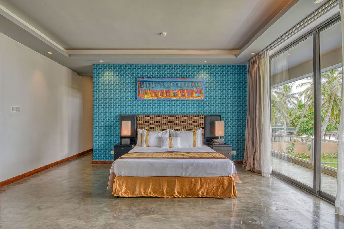 super deluxe sea view | 1 bedroom, egyptian cotton sheets, premium bedding, select comfort beds