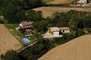 Aerial view - Mas Prat (La Vall de Bianya)
