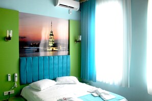 Standard Double Room, 1 Double Bed | Premium bedding, minibar, in-room safe, blackout drapes - Miklagord Hotel (Istanbul)