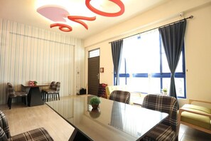 Sala de estar en el lobby