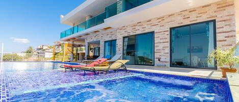 Fassade der Unterkunft