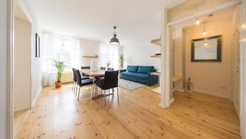 Appartement, 3 chambres (2. OG links) | Coin séjour