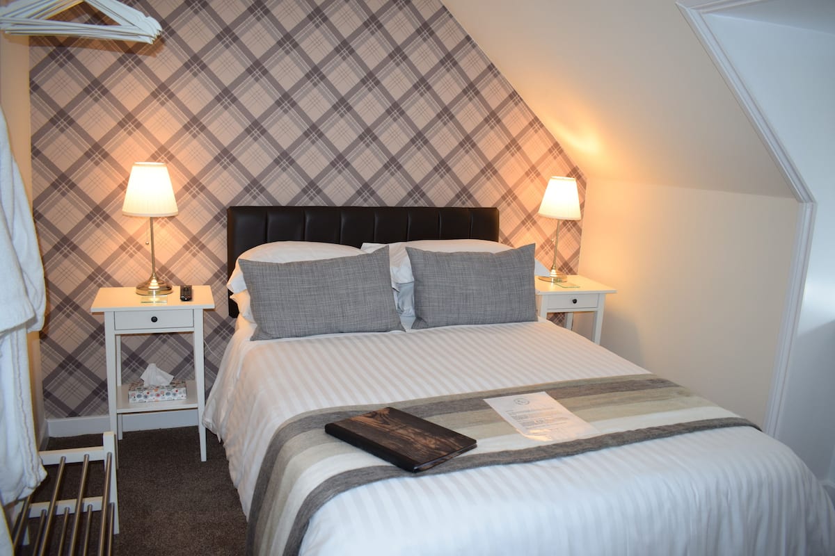 Hypo-allergenic bedding, blackout curtains, soundproofing