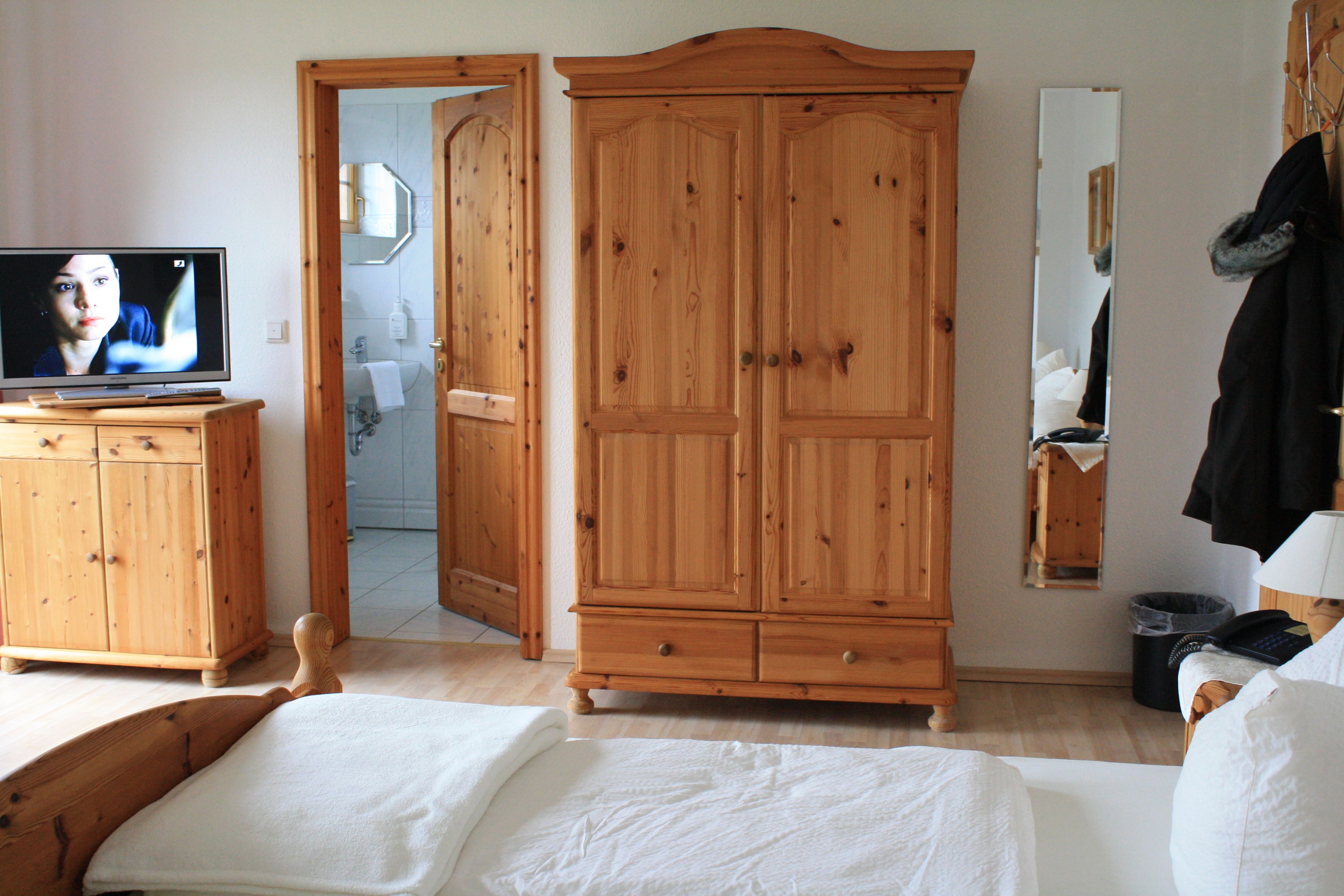 hypo-allergenic bedding, free wifi, bed sheets