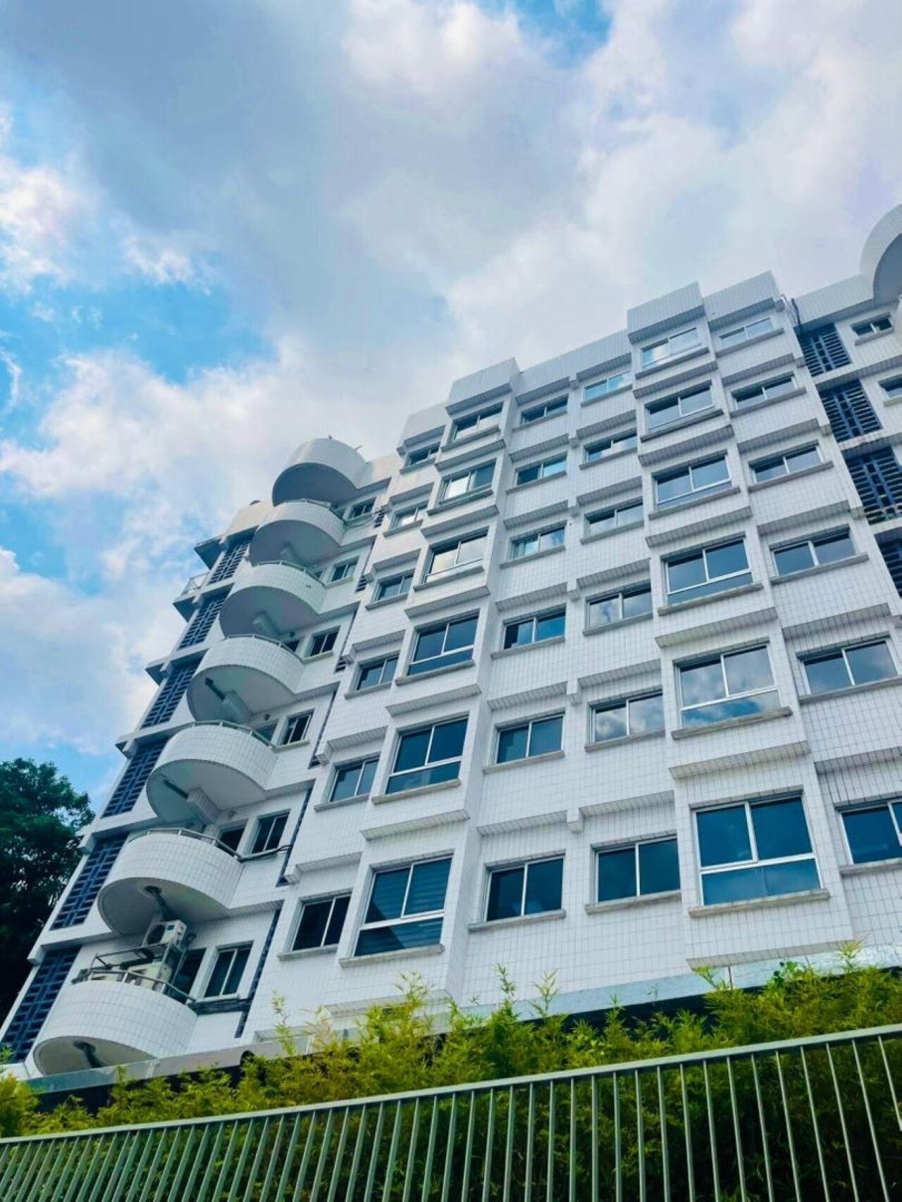 Façade de l’hébergement