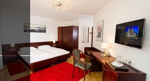Quarto casal, 1 cama de casal, para não fumantes | Roupa de cama