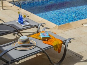 Outdoor pool - Protaras Villa Amber (Paralimni)