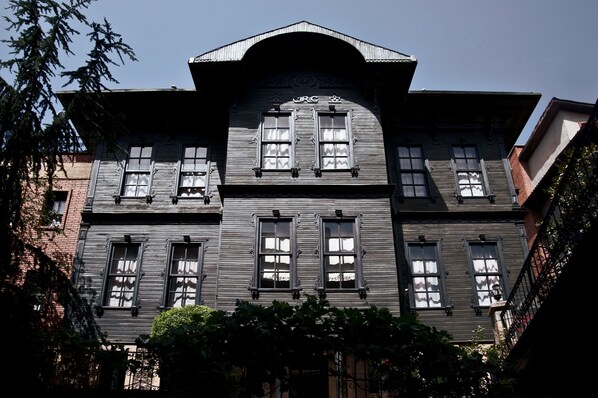Façade de l’hébergement