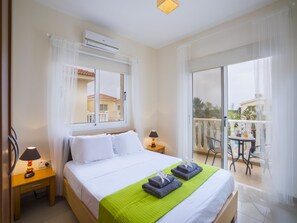 Villa, 2 chambres | 2 chambres, coffre-fort, fer et planche à repasser