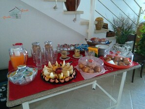 Gratis frukostbuffé varje dag 