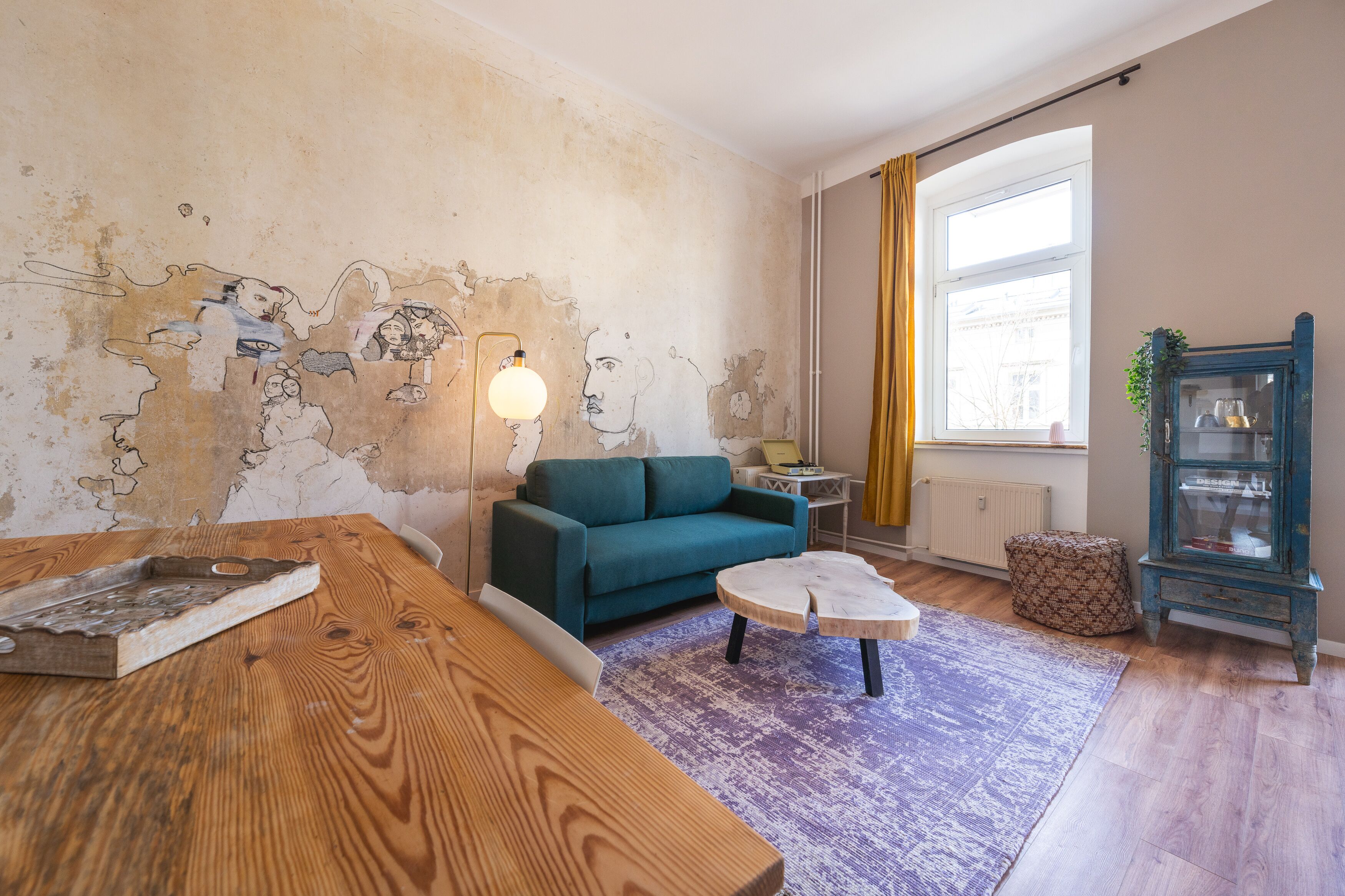 Apartamento Deluxe, 1 habitación | Zona de estar