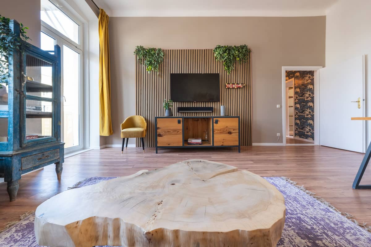 Appartamento Deluxe, 2 camere da letto | Area soggiorno