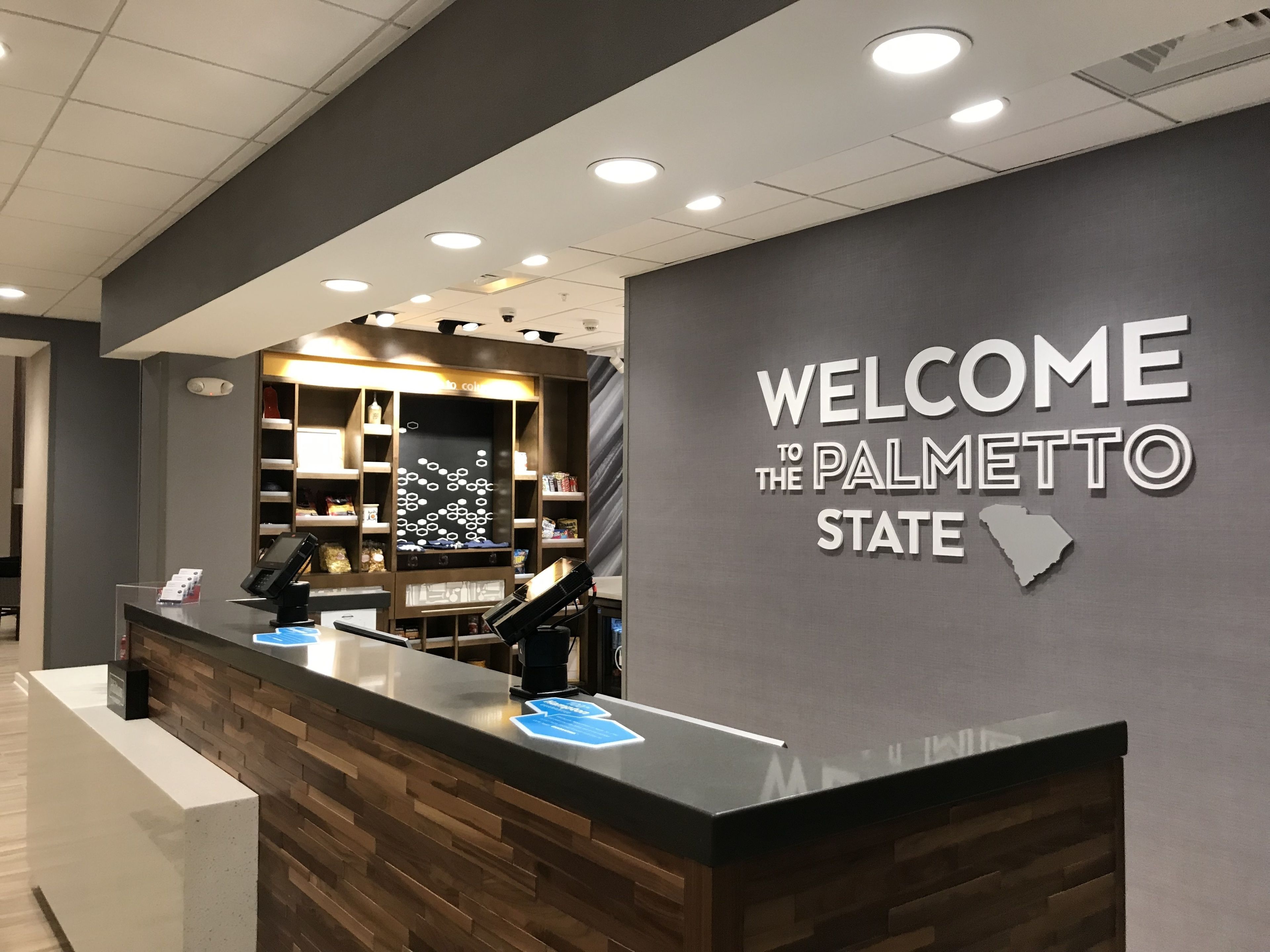 check-in/check-out kiosk