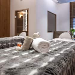 Espace de soins pour les couples, sauna, hammam, soins corporels