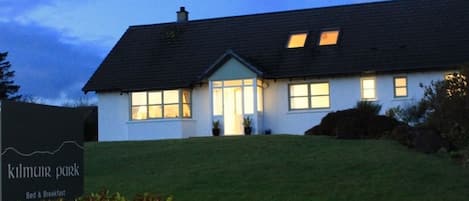 Front of property - evening/night