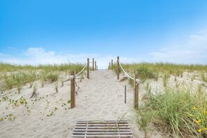 On the beach