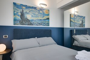 Chambre Simple, salle de bains privée (Giuggiolo) | Literie de qualité supérieure, couette en duvet d'oie