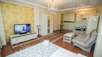 1 makuuhuone, silitysrauta/-lauta, Wi-Fi, vuodevaatteet